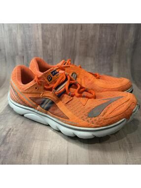 Brooks Pure Drift Men's Size 10.5 Orange Running Sneaker Lace Up P2 1101411D262